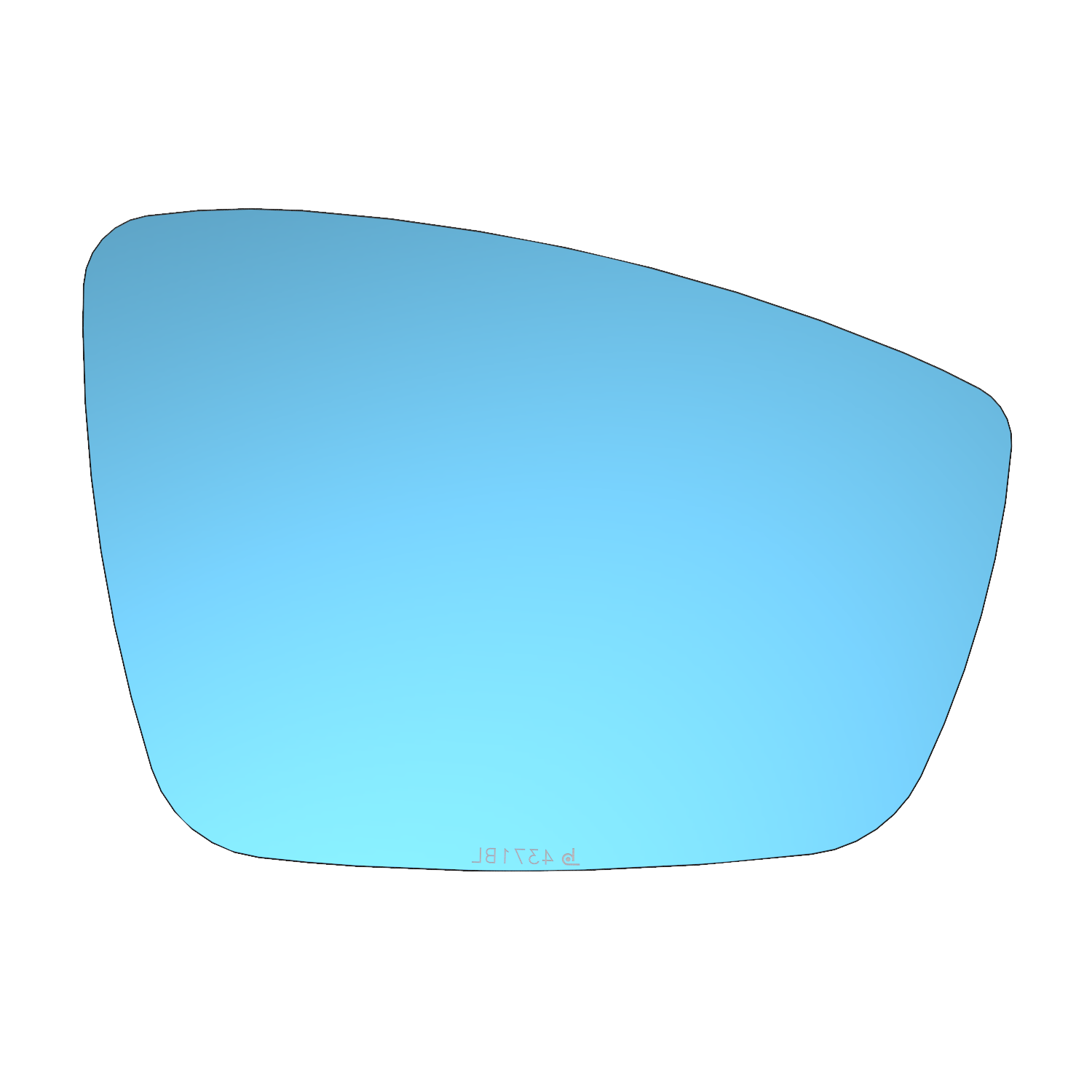 CLARI-BLU SIDE VIEW MIRROR